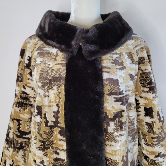 🎉HP VTG 60s Country Pacer Tapestry Coat - Picture 2 of 16